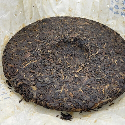 Pu-Erh, Octagonal Pavilion, Yunnan Arbor Ancient Tree Tea (Blue Classic), 2008y, 357g, Raw