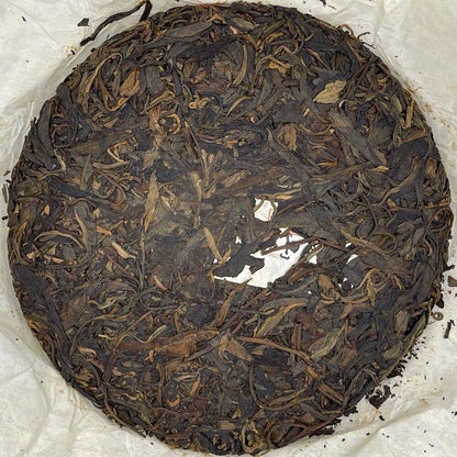 Pu-erh tea,2007,Mingfeng Mountain Ancient Trees,357g,Raw