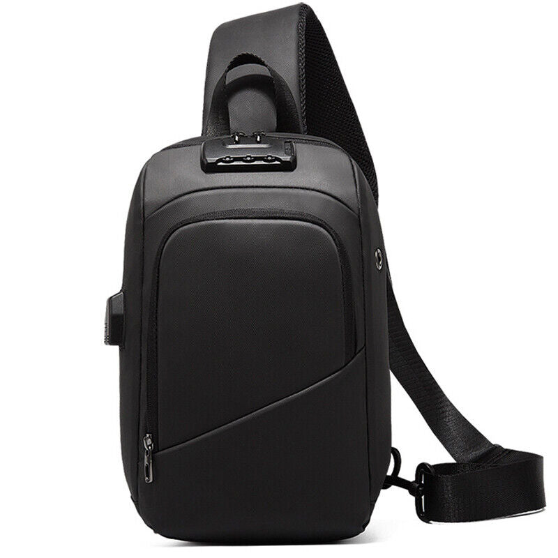 Sling Backpack Oxford cloth Waterproof&Anti-theft Crossbody Bag Outdoor SportBag