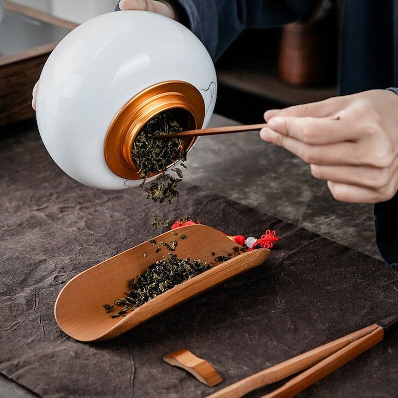Natural Bamboo Tea Spoon Tea Ceremony Set|Bamboo Tea Accessories