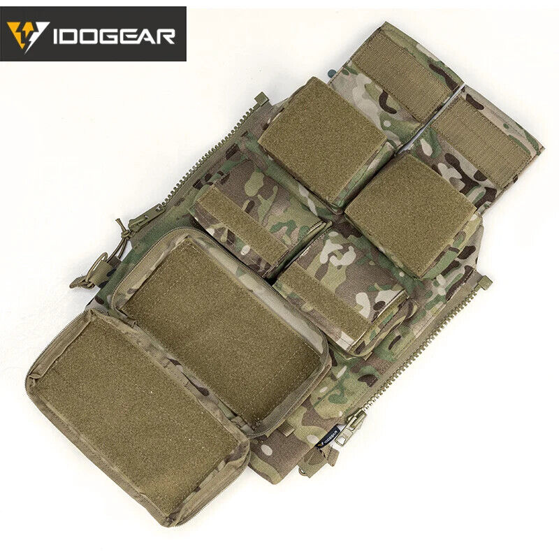 Tactical Pouch Bag Zip On Panel Modular Backpack Pouch