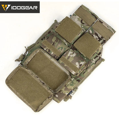 Tactical Pouch Bag Zip On Panel Modular Backpack Pouch
