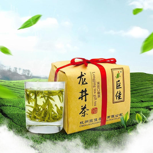 250g 2023 Spring Fresh Top Quality Dragon Well Green Tea Dragon Well Care Tea