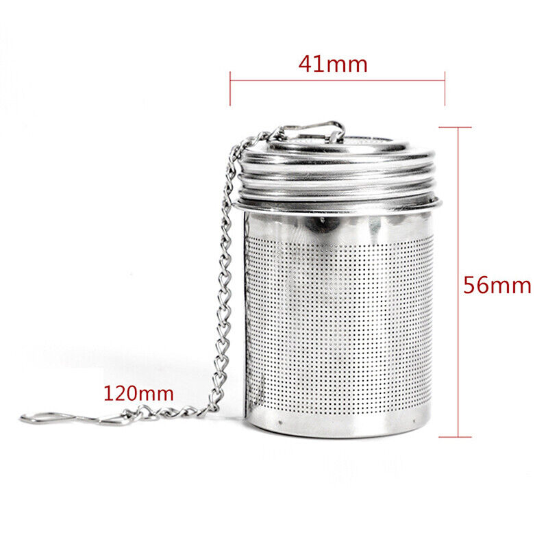 1PC Stainless Steel Tea Infuser Strainer Teapot Reusable Mesh Fil-ca