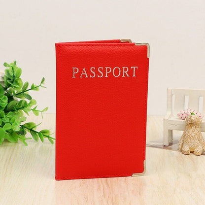 Unisex Pu Leather Passport Holder Passport Cover Worldwide Cover Passports Femme