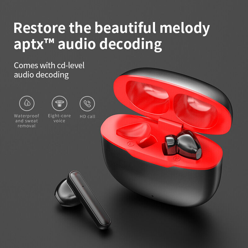 Bluetooth Earbuds TWS Wireless Earphones Waterproof for iPhone Samsung Android