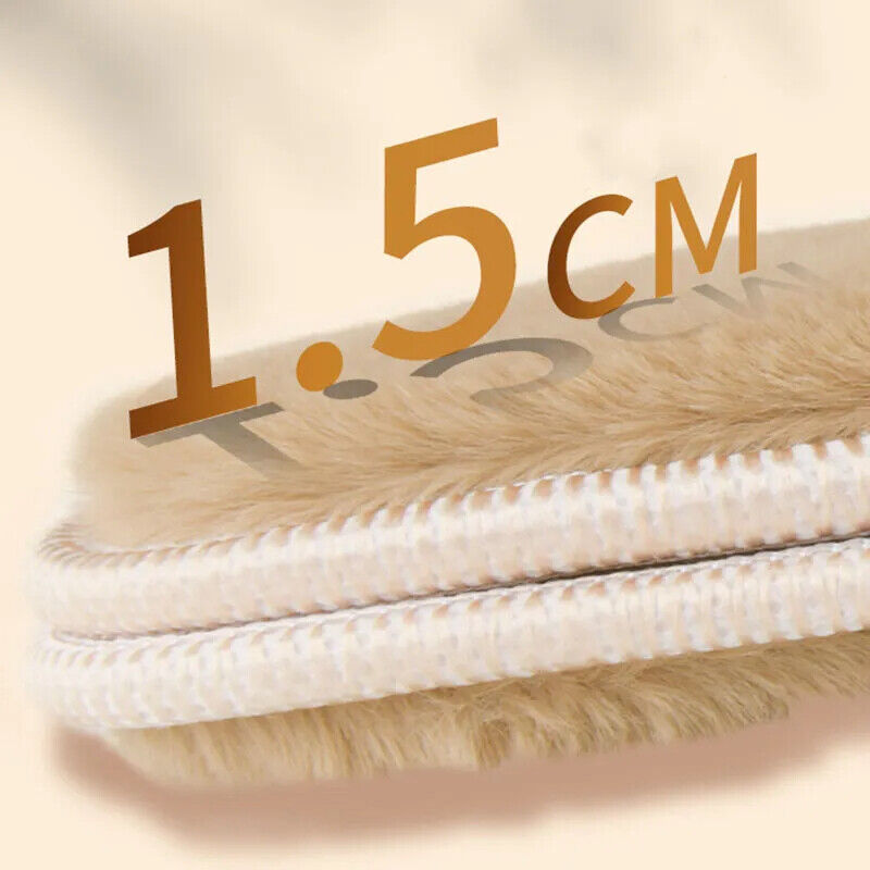 Warm Heated Insole Fur Thermal Felt Thicken Men Women Winter Breathable Shoe Pad