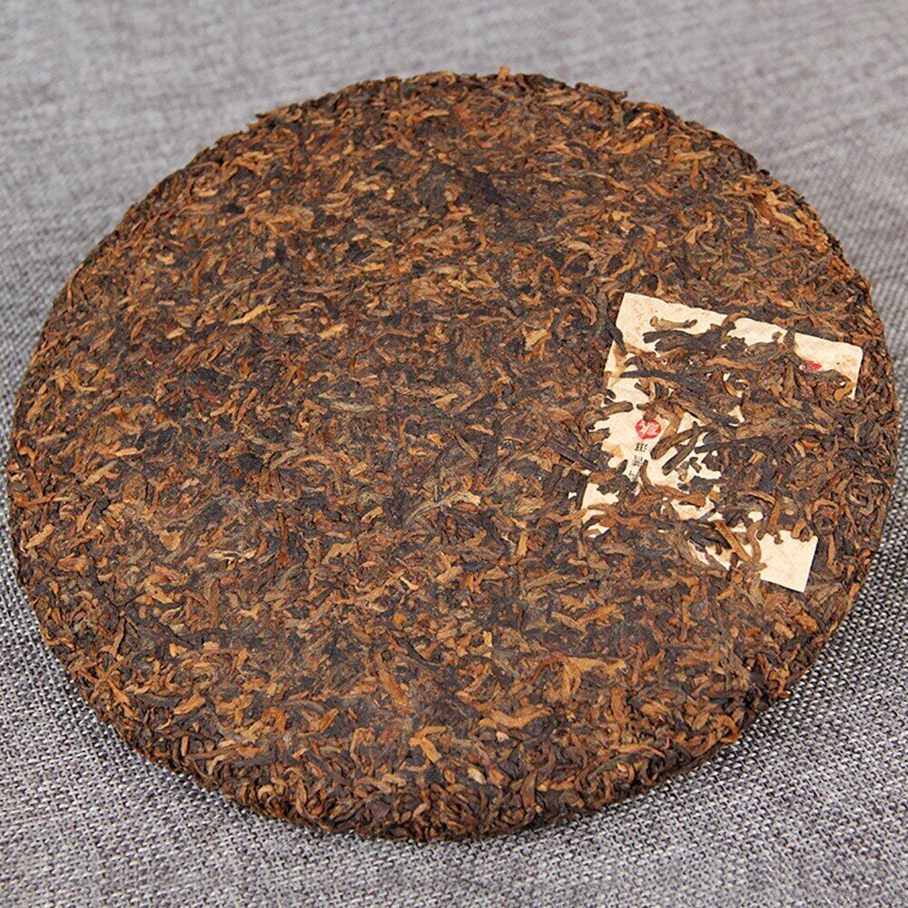 2003 Iceland Tribute Tea Ripe Puer Tea Old Tree Golden Bud Shu Puerh 357g