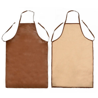Welding Aprons PU Leather Equipment Welder Thermal Insulation Protection 97x65cm