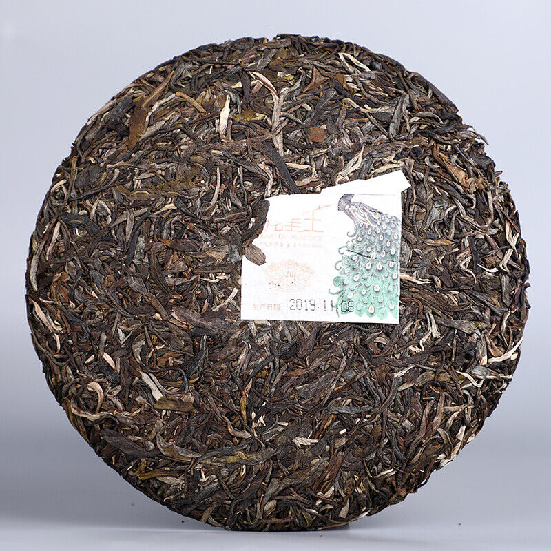 KING OF PEACOCK * 2019 Haiwan Menghai Old Tree Pu-erh Tea Raw 400g 20th Anniv