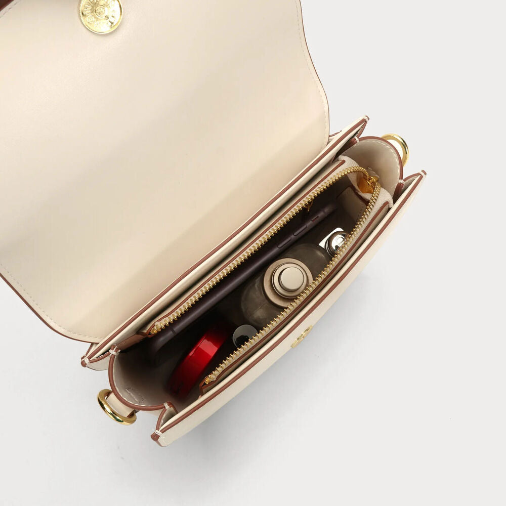 Women Handbags Geniue Cowhide Leather Saddle Bags Crossbody Shoulder Bag Ladies