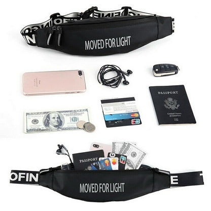 Waterproof Unisex Fashion Multicolor Waist Packs Fitness Outdoor Sports Belt Bag