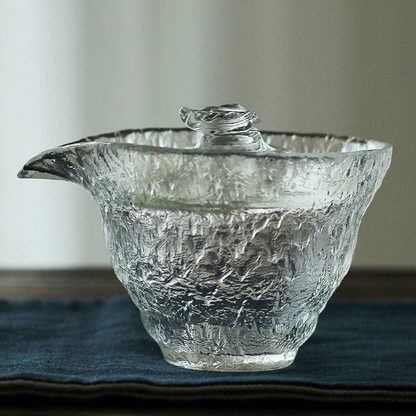 Heat-resistant Glass Gaiwan Clear Tureen