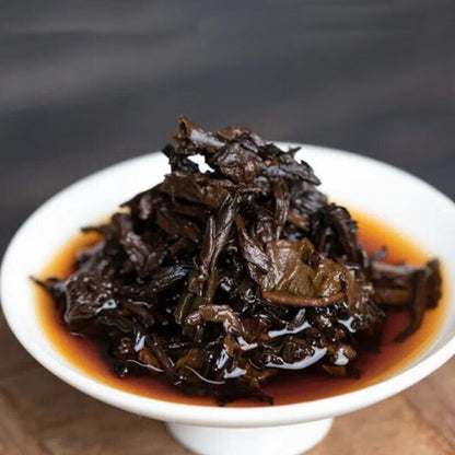 Ripe Puer Haiwan Tea 2023 Shu Puer 7578 Batch 231 Ripe Pu Erh Tea 357g
