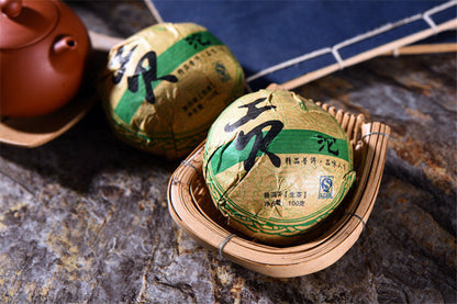 100g Yunnan Old Tea Tree Puer Tuo Tea Shen Pu'er Tea Royal Raw Pu-erh Green Tea