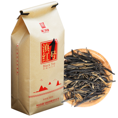 DIAN HONG NO.1 Red Tea * PUMEN Tea Fengqing Dianhong Black Tea Dian Hong 58 300g