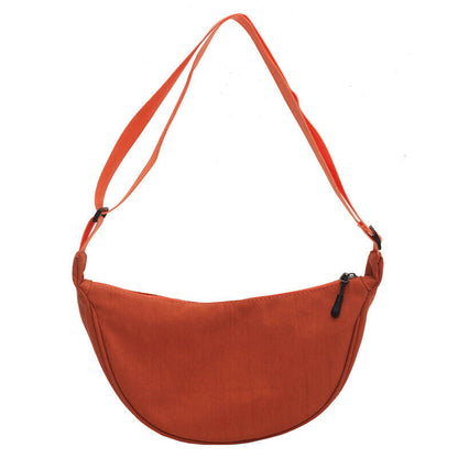 Canvas Crossbody Bag For Women Portable Chest Bag Shoulder Cross Body Bag