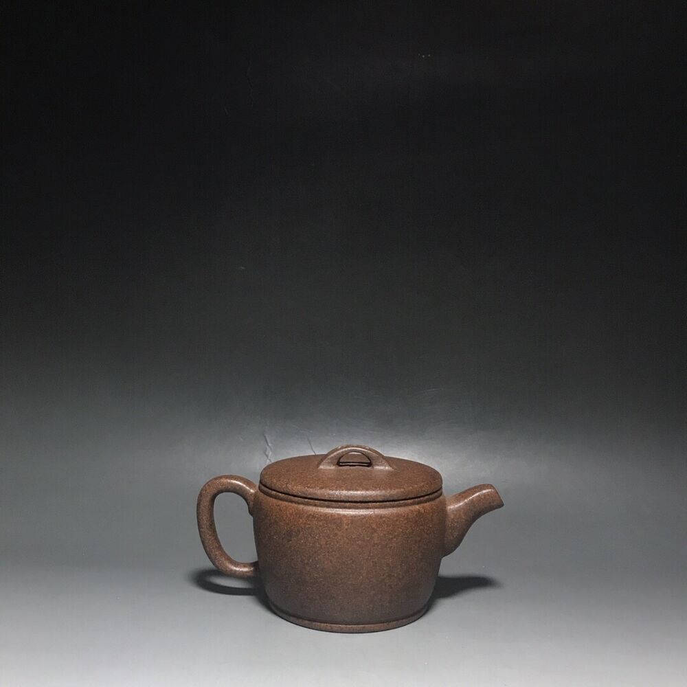 vintage chinese yixing purple clay teapot zisha ceremony carving Collectible art