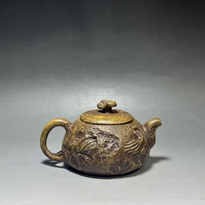 vintage chinese yixing purple clay teapot zisha ceremony teaware collection rare