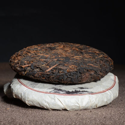100g*3 Puerh Tea Ripe Tea Cake Tea Lao Banzhang Ripe Tea Pu'er Ripe Tea Cake