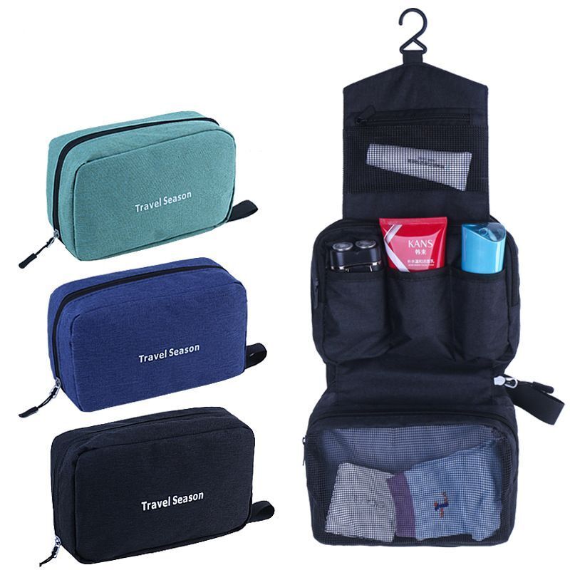 Hanging Traveling Toiletry Bag Waterproof Makeup Cosmetic Folding Bag 22*14*8 CM