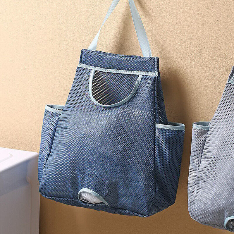 Kitchen Garbage Bag Storage Box For Plastic Bag Wall Hanging Bag With Hook