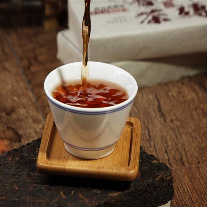 Pu'er Tea Black Tea Top Quality Ripe Puerh Tea 50g Brick Shu Chinese Yunnan Puer