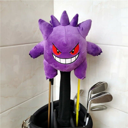 Cartoon Golf Wood Head Covers Plush Animal Driver Wood Irons Putter Headcovers