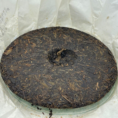 Pu erh, 2015, Daddy Brown, Ban Zhang Wang, 357g, Raw