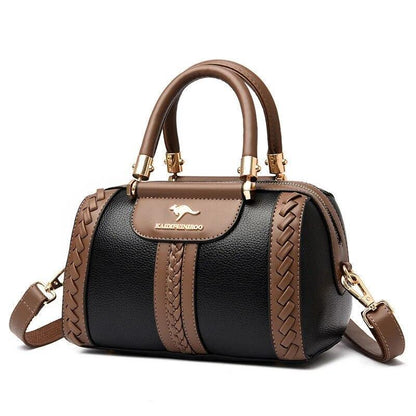 Bolso Cuero Mujer Para Bolsa Moda Lujo Mano Hombro Bandolera Elegante Cartera