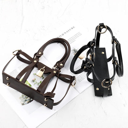 Leather Tote Bag Bags Woven Shoulder Crossbody Bag Women Bags Knitting Handbag