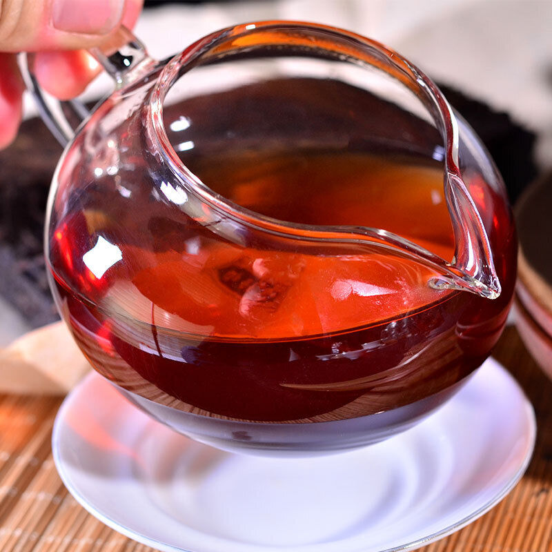 Yunnan Pu'er Ripe Tea Brick Old Pu'er Old Tea Brick 250g Ripe Tea Brick