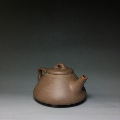 vintage chinese yixing purple clay teapot zisha ceremony carving Collectible art
