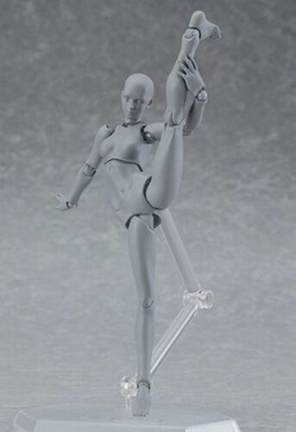 5.12" Artist Movable Male Female Joint Figure Body Models Mannequin Action Model