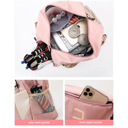 Dry Wet Gym Bag Yoga Mat Sports Bag Handbags Sport Travel Women Men Bag Shoes