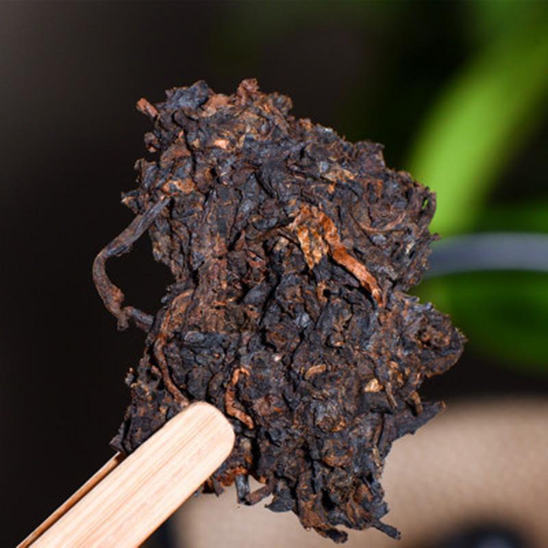 357g Yunnan Puerh Tea Ripe 7262 Run Pin Menghai Qizi Puer Tea Cake Green Food 普洱