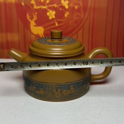 Vintage Chinese Yixing Purple Clay Teapot Zisha Ceremony Gift Teaware Exquisite
