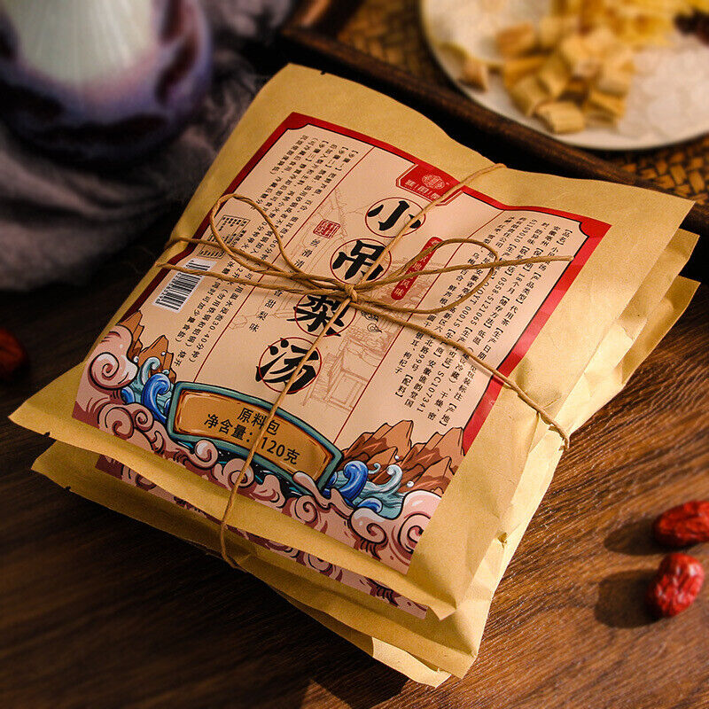 120g*3 Bags Of Pear Soup Boiled Longan Wolfberry Tremella Red Date Tea Soup