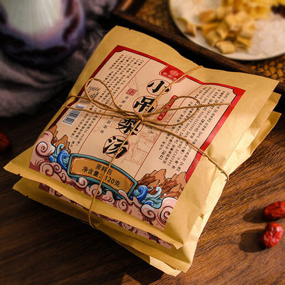 120g*3 Bags Of Pear Soup Boiled Longan Wolfberry Tremella Red Date Tea Soup