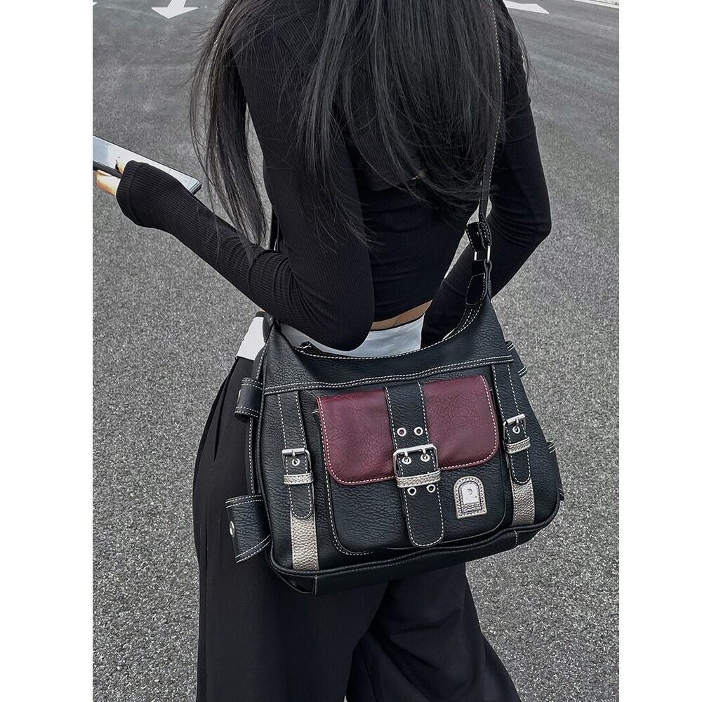 PU Leather Shoulder Bag tote Women's Bag Large Capacity Handbag Bag Female