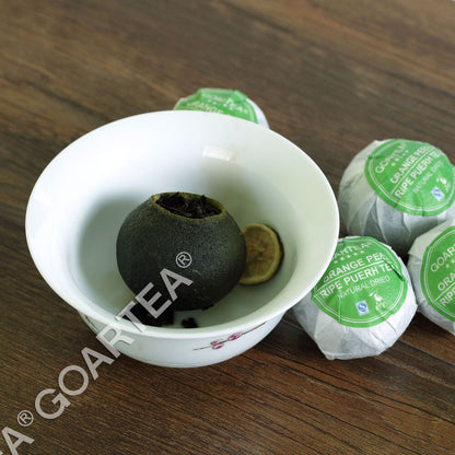 HELLOYOUNG 100g Nonpareil Supreme Orange Peel Chenpi Citru Puer Puerh Ripe Tea