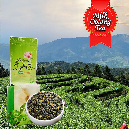 Taiwan High Mountain Jinxuan Milk Oolong Tea Full-Leaf Loose Oolong Tea 250g