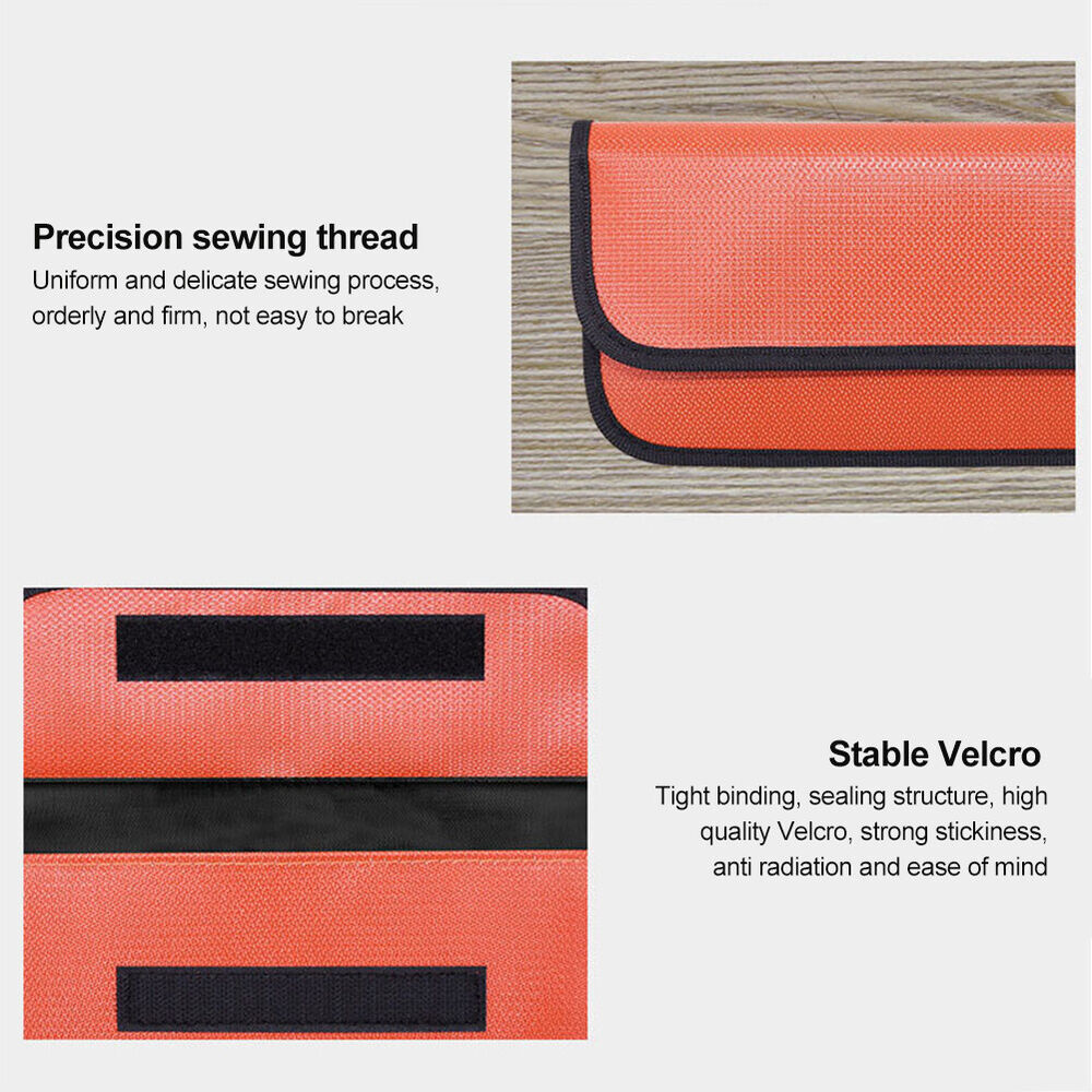 Privacy Protection Signal Blocking Bag For Car Key Wallet Cell Phone Storage