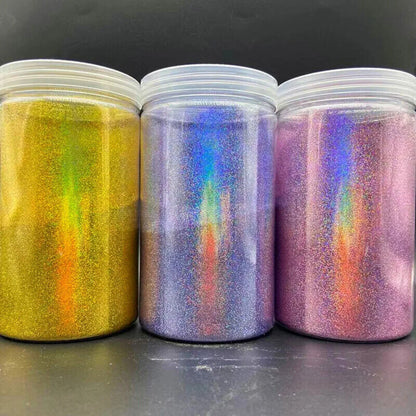 Nail Art Glitters 50g Bag Sparkly Holographic Powder Manicure Polish Accessories