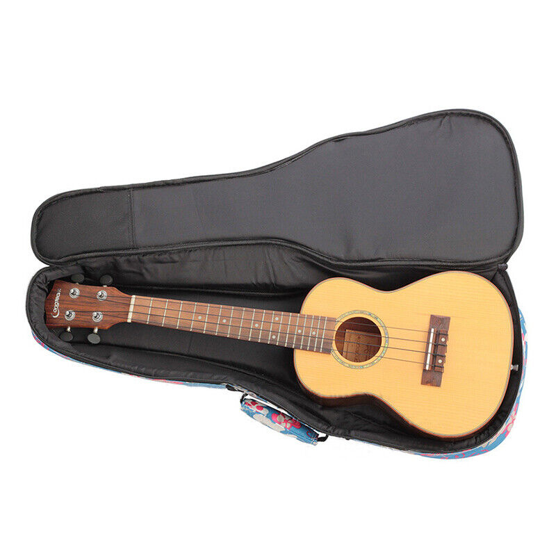 Waterproof Padded Ukulele Backpack Protective Storage Bag Mandolin Carry Case