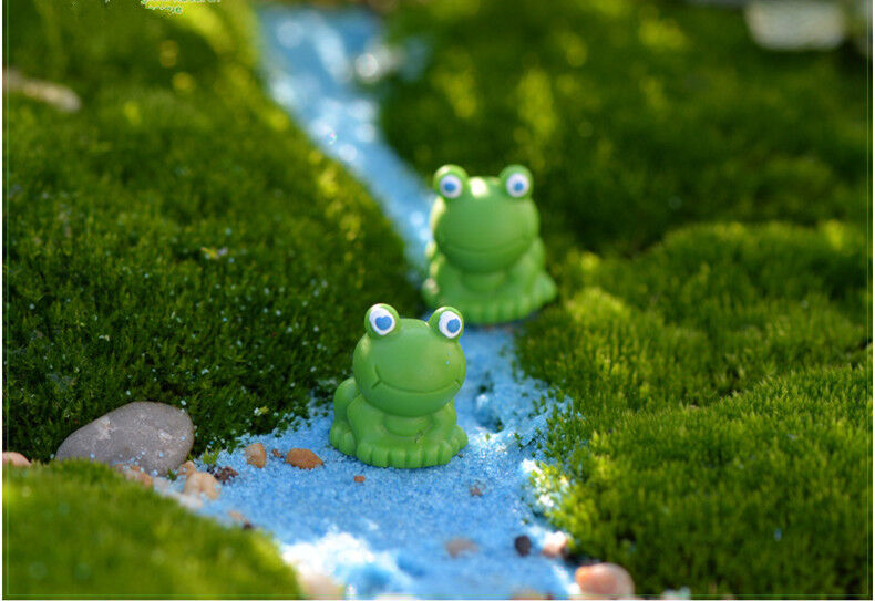 Blue Eyes Frogs Miniature Garden Yard Lawn Ornament Decoration Figurine DIY 5pcs