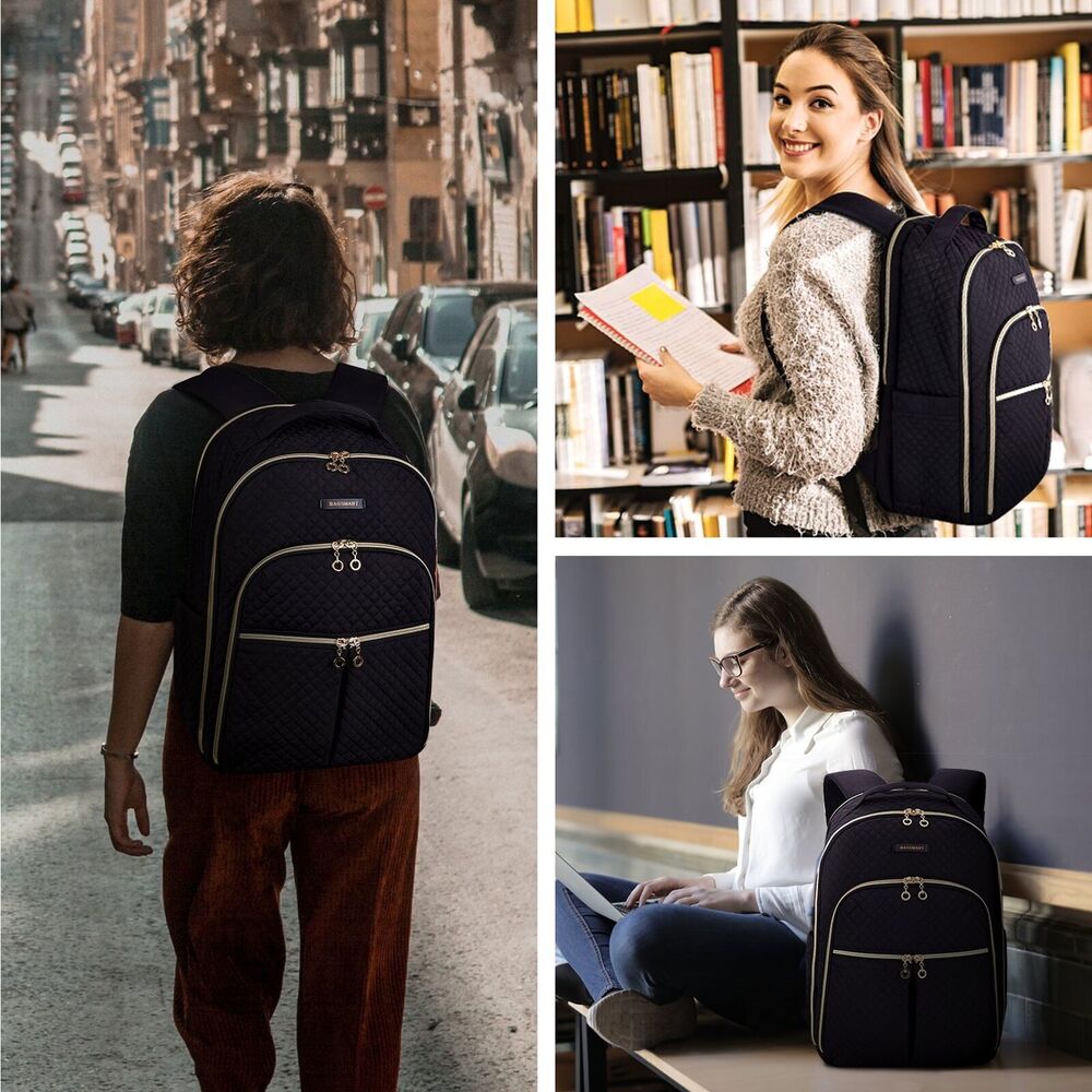Laptop Backpacks Women 15.6 inches Bags School Bag Work School College