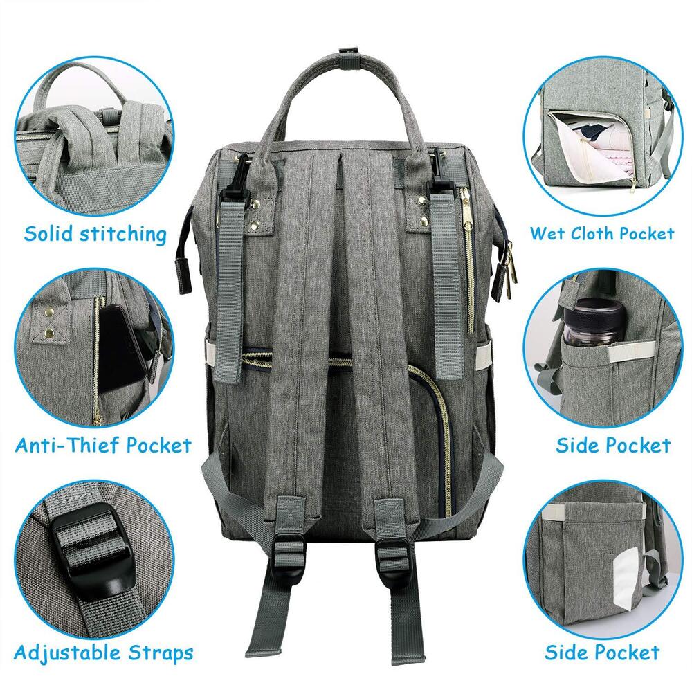 Diaper Bag Backpack Maternity Bag Baby Diaper Bags Mummy Travel Bag Stroller