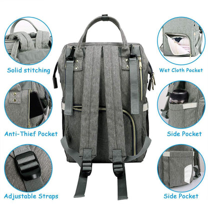 Diaper Bag Backpack Maternity Bag Baby Diaper Bags Mummy Travel Bag Stroller