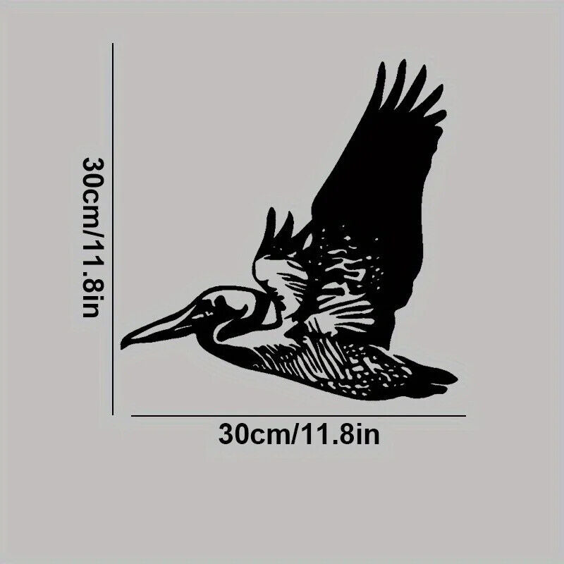Pelican Metal Wall Art,Metal Wall Art Interior Decoration, Home Office Wall